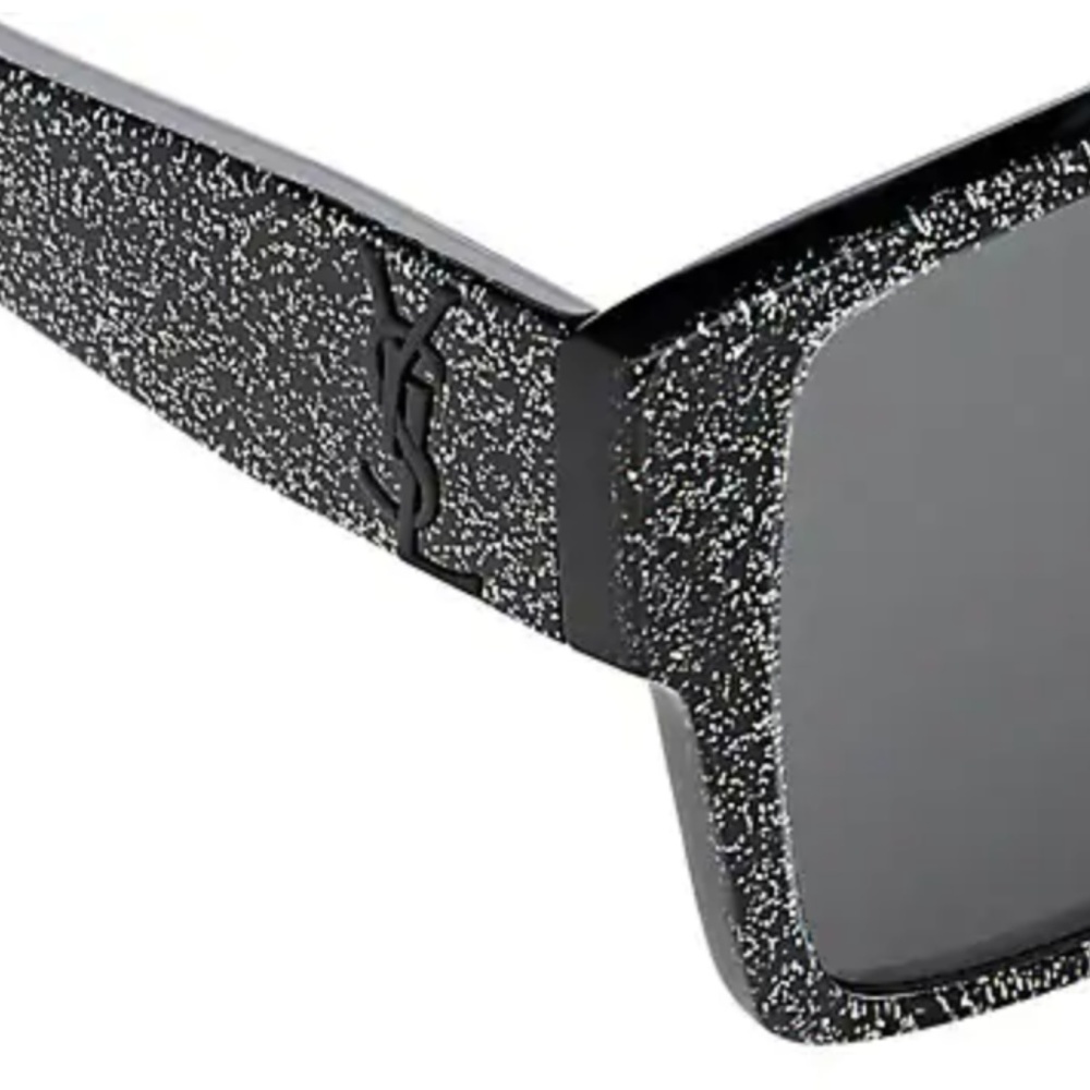SAINT LAURENT Oversized Square Glitter Sunglasses - Picture 4 of 4